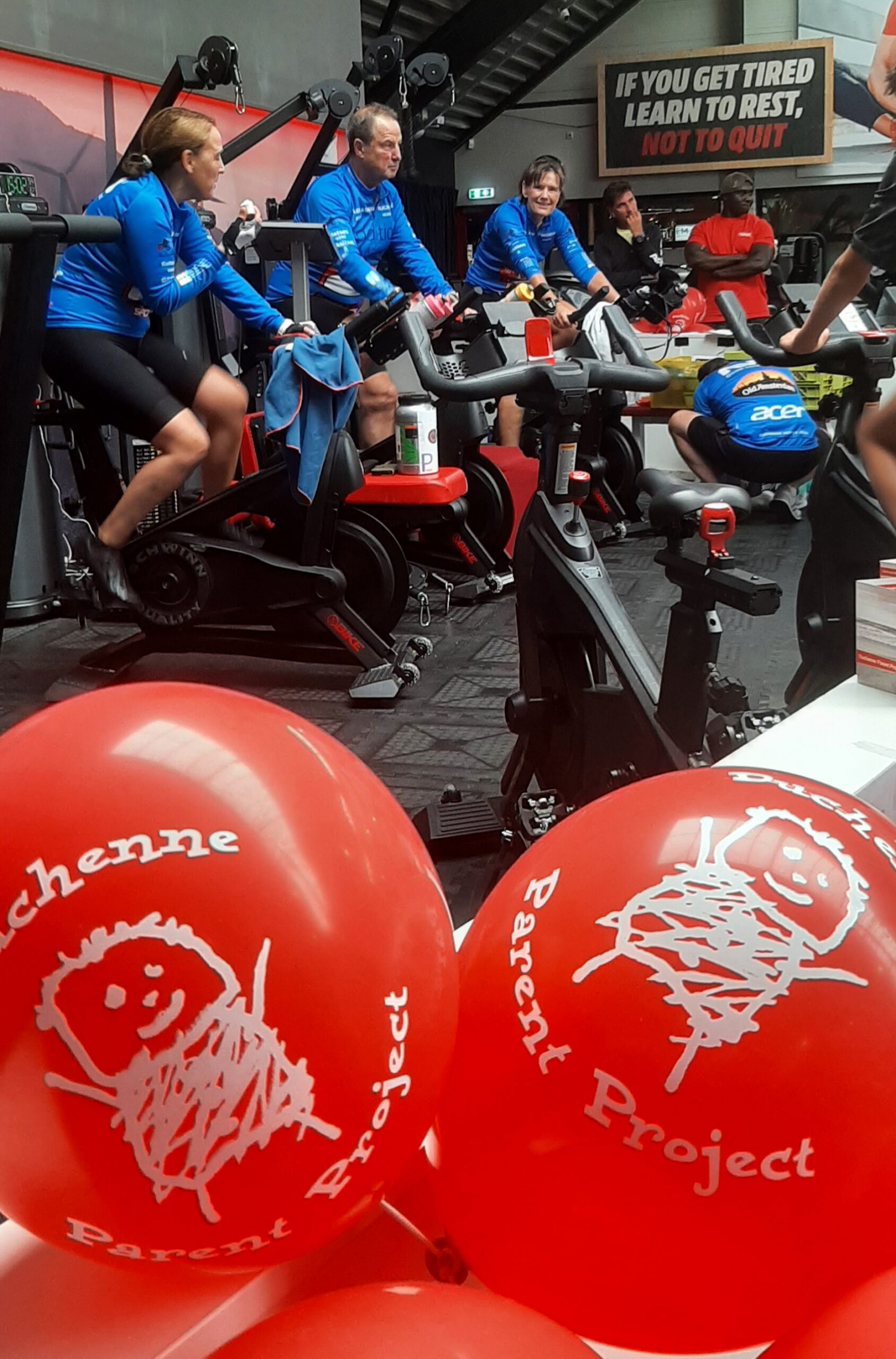 start van de 24 uur spinning challenge start van de 24 uur spinning challenge